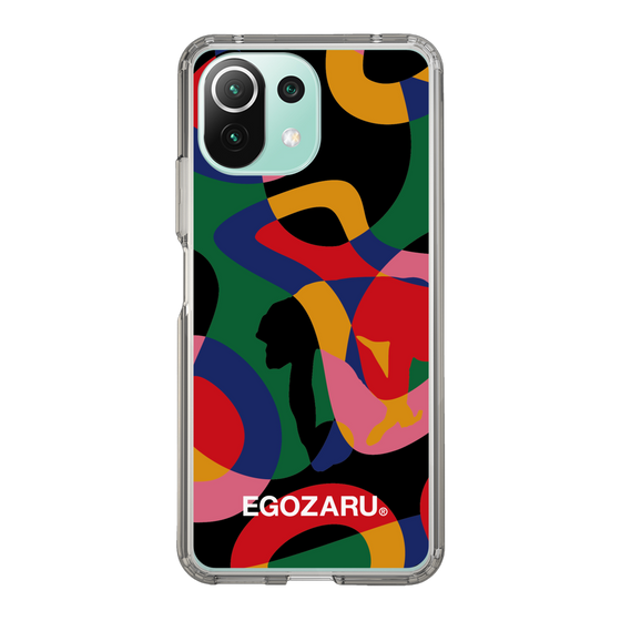 スリムプロテクションケース［ EGOZARU - ポップパターン ］