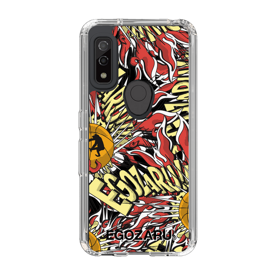 スリムプロテクションケース［ EGOZARU - アメリカンコミック ］