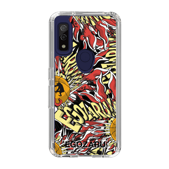 スリムプロテクションケース［ EGOZARU - アメリカンコミック ］