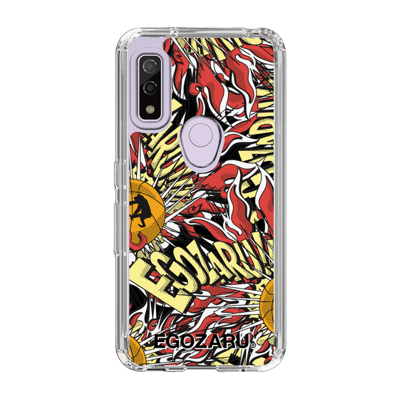 スリムプロテクションケース［ EGOZARU - アメリカンコミック ］