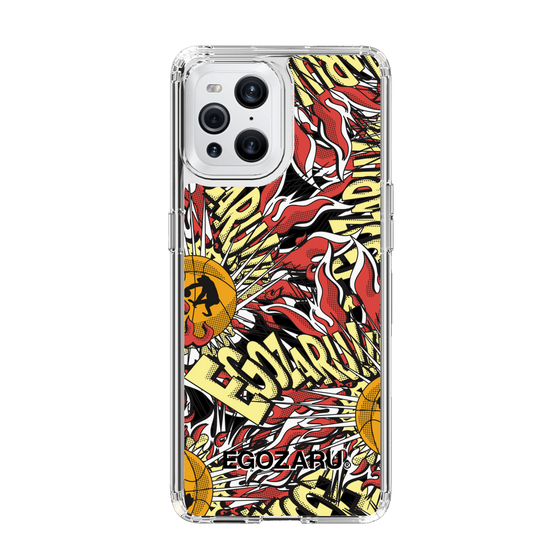 スリムプロテクションケース［ EGOZARU - アメリカンコミック ］