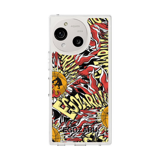 スリムプロテクションケース［ EGOZARU - アメリカンコミック ］