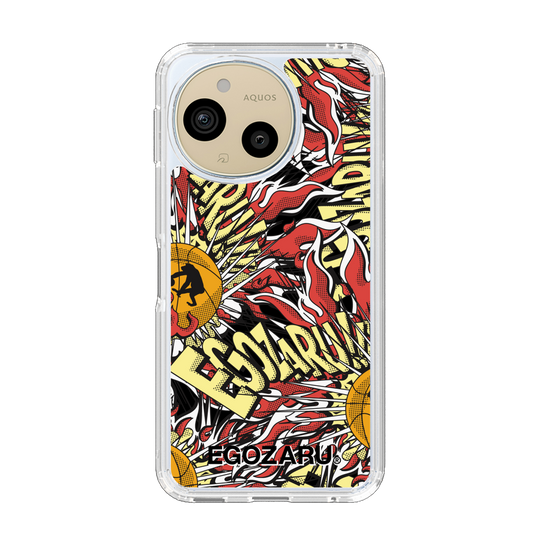 スリムプロテクションケース［ EGOZARU - アメリカンコミック ］