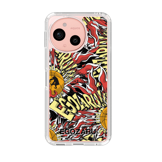 スリムプロテクションケース［ EGOZARU - アメリカンコミック ］