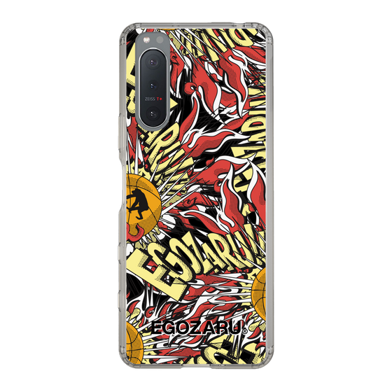 スリムプロテクションケース［ EGOZARU - アメリカンコミック ］