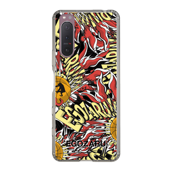 スリムプロテクションケース［ EGOZARU - アメリカンコミック ］