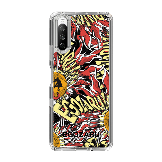 スリムプロテクションケース［ EGOZARU - アメリカンコミック ］