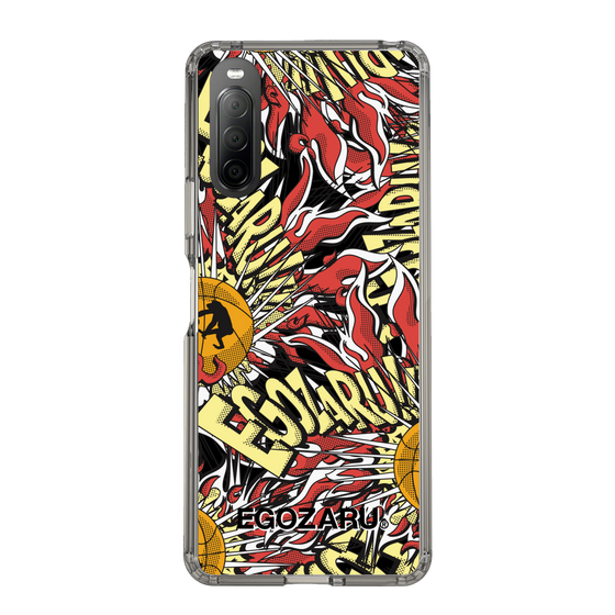 スリムプロテクションケース［ EGOZARU - アメリカンコミック ］