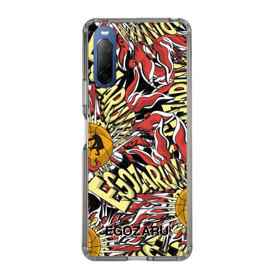 スリムプロテクションケース［ EGOZARU - アメリカンコミック ］