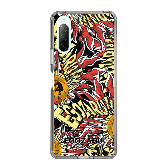 スリムプロテクションケース［ EGOZARU - アメリカンコミック ］