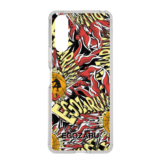 スリムプロテクションケース［ EGOZARU - アメリカンコミック ］