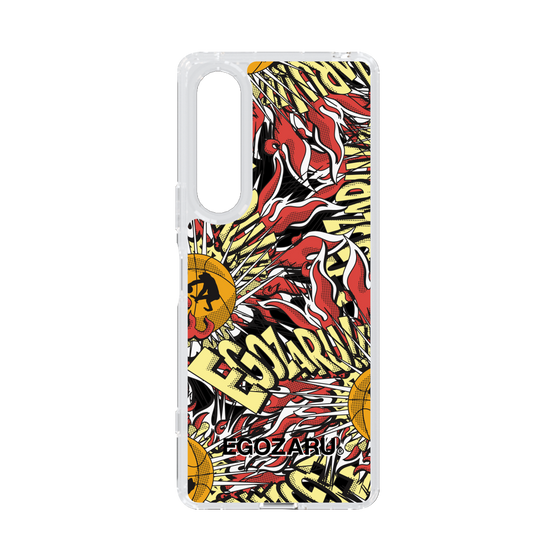 スリムプロテクションケース［ EGOZARU - アメリカンコミック ］