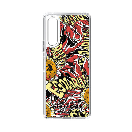 スリムプロテクションケース［ EGOZARU - アメリカンコミック ］