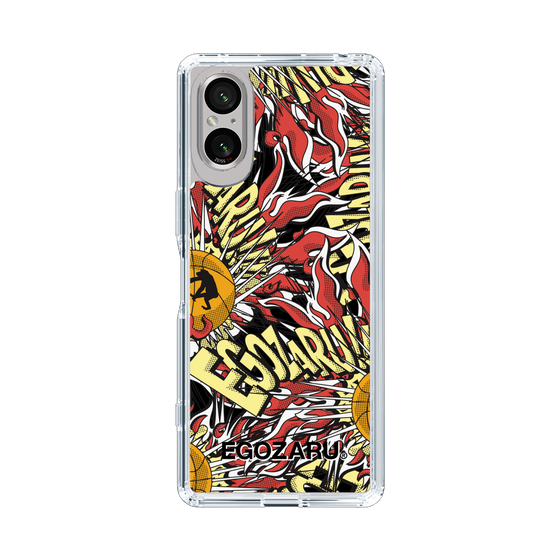 スリムプロテクションケース［ EGOZARU - アメリカンコミック ］