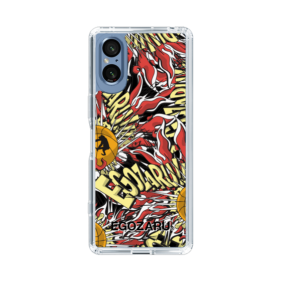 スリムプロテクションケース［ EGOZARU - アメリカンコミック ］