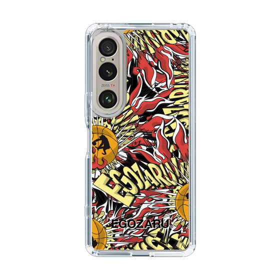 スリムプロテクションケース［ EGOZARU - アメリカンコミック ］