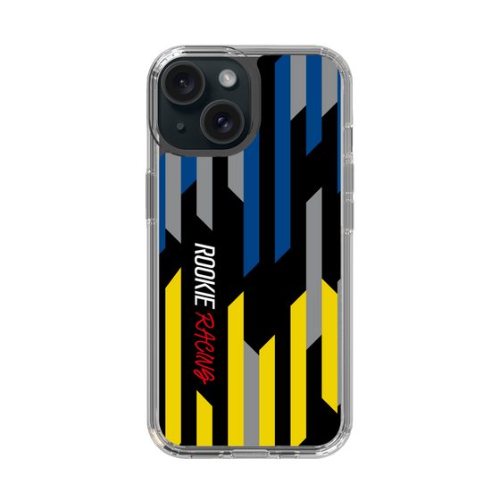 スリムプロテクションケース［ ルーキーレーシング - ジオメトリック - ブラック ］