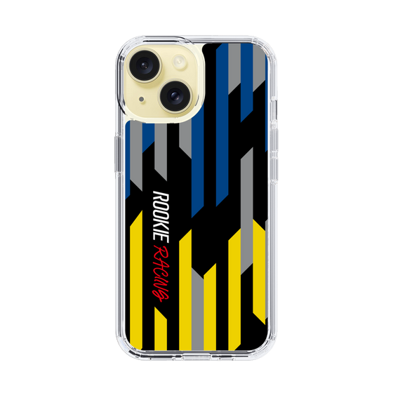 スリムプロテクションケース［ ルーキーレーシング - ジオメトリック - ブラック ］