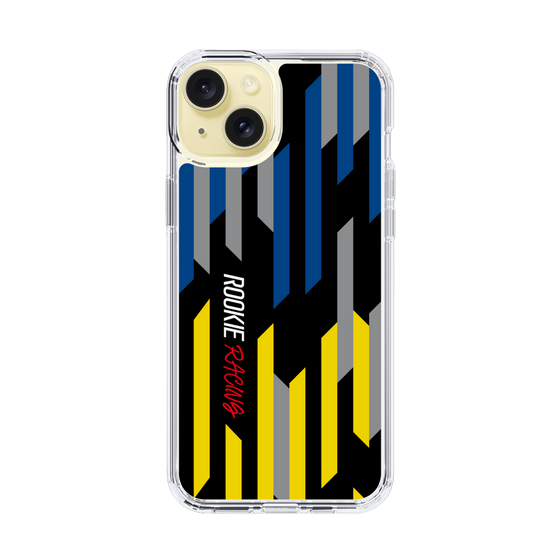 スリムプロテクションケース［ ルーキーレーシング - ジオメトリック - ブラック ］