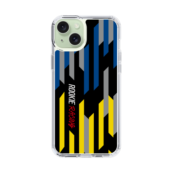 スリムプロテクションケース［ ルーキーレーシング - ジオメトリック - ブラック ］