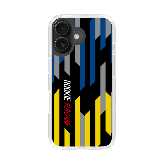 スリムプロテクションケース［ ルーキーレーシング - ジオメトリック - ブラック ］