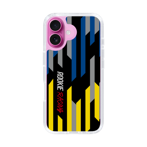 スリムプロテクションケース［ ルーキーレーシング - ジオメトリック - ブラック ］