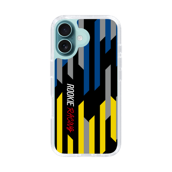 スリムプロテクションケース［ ルーキーレーシング - ジオメトリック - ブラック ］