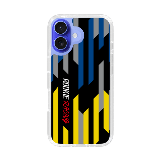 スリムプロテクションケース［ ルーキーレーシング - ジオメトリック - ブラック ］