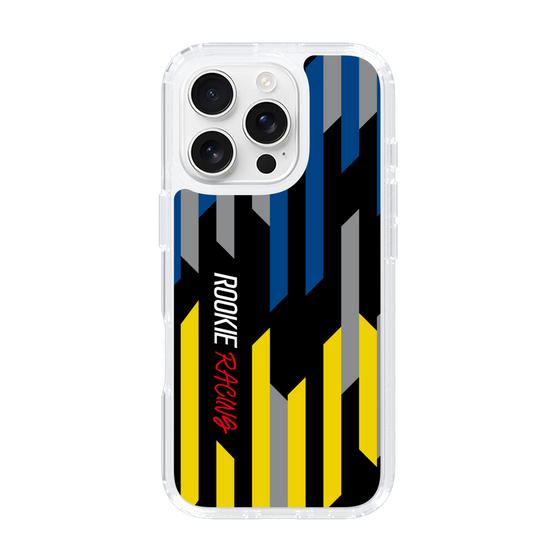 スリムプロテクションケース［ ルーキーレーシング - ジオメトリック - ブラック ］