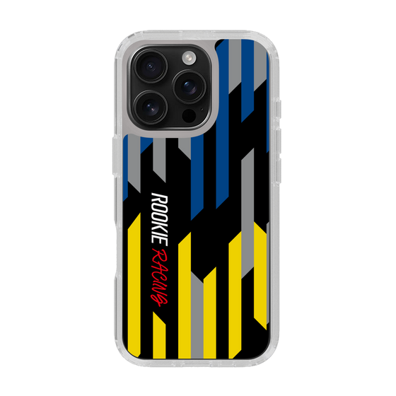 スリムプロテクションケース［ ルーキーレーシング - ジオメトリック - ブラック ］