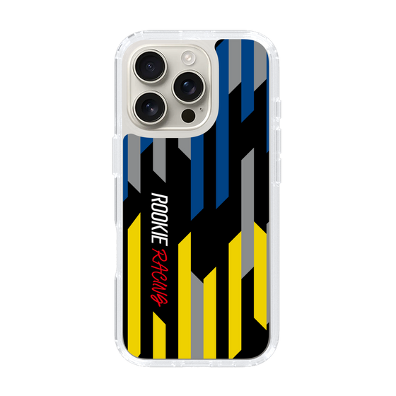 スリムプロテクションケース［ ルーキーレーシング - ジオメトリック - ブラック ］