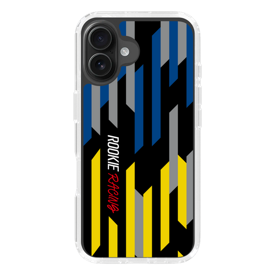 スリムプロテクションケース［ ルーキーレーシング - ジオメトリック - ブラック ］