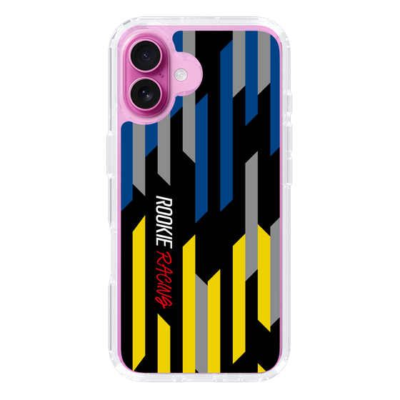 スリムプロテクションケース［ ルーキーレーシング - ジオメトリック - ブラック ］