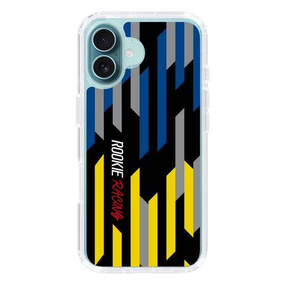 スリムプロテクションケース［ ルーキーレーシング - ジオメトリック - ブラック ］