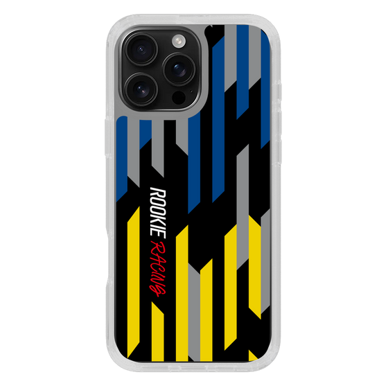 スリムプロテクションケース［ ルーキーレーシング - ジオメトリック - ブラック ］