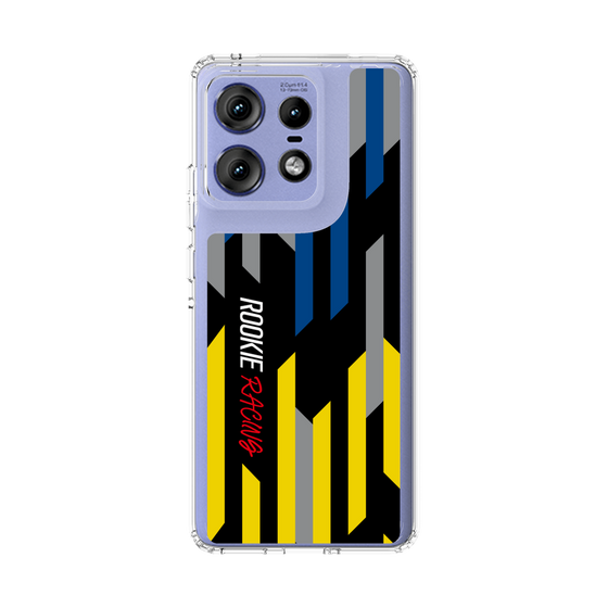 スリムプロテクションケース［ ルーキーレーシング - ジオメトリック - ブラック ］