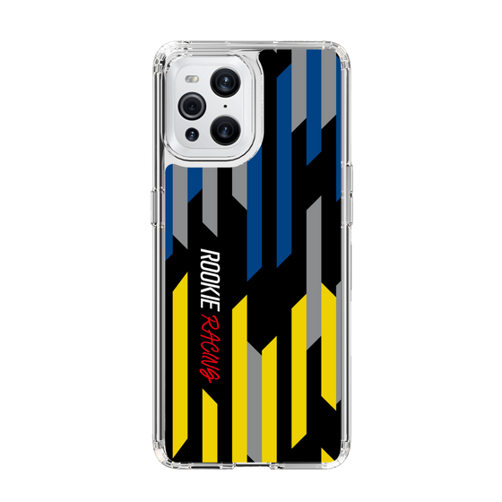 スリムプロテクションケース［ ルーキーレーシング - ジオメトリック - ブラック ］