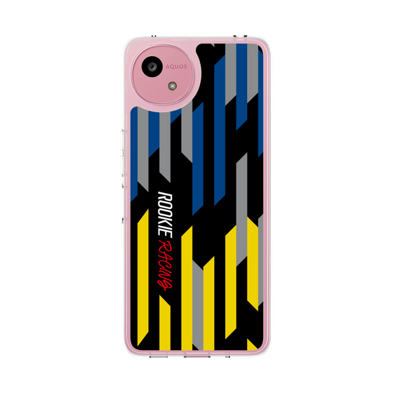 スリムプロテクションケース［ ルーキーレーシング - ジオメトリック - ブラック ］