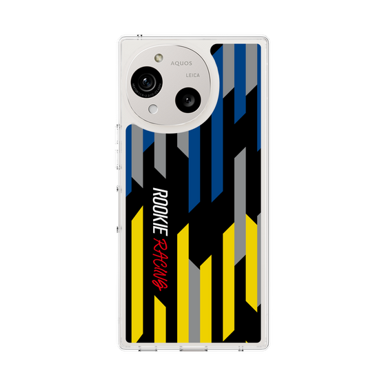 スリムプロテクションケース［ ルーキーレーシング - ジオメトリック - ブラック ］