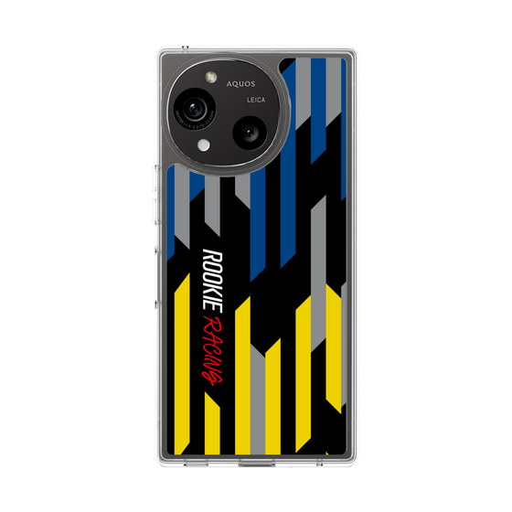 スリムプロテクションケース［ ルーキーレーシング - ジオメトリック - ブラック ］