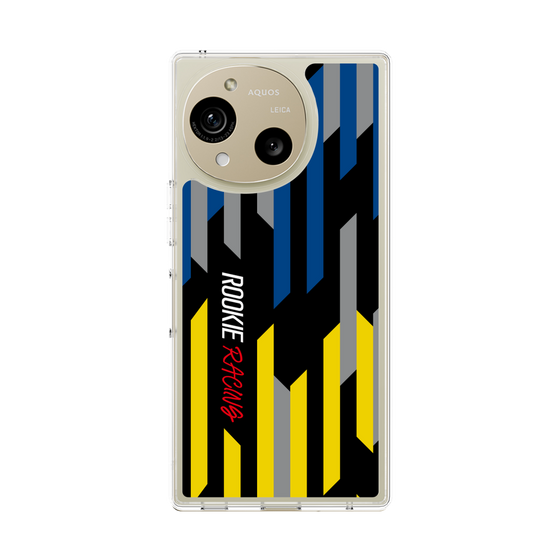 スリムプロテクションケース［ ルーキーレーシング - ジオメトリック - ブラック ］