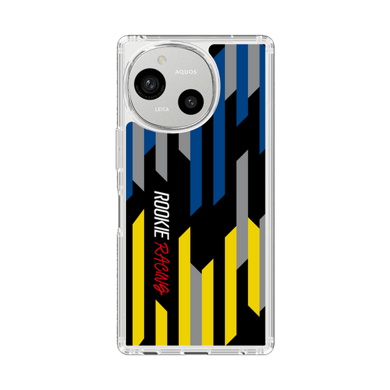 スリムプロテクションケース［ ルーキーレーシング - ジオメトリック - ブラック ］