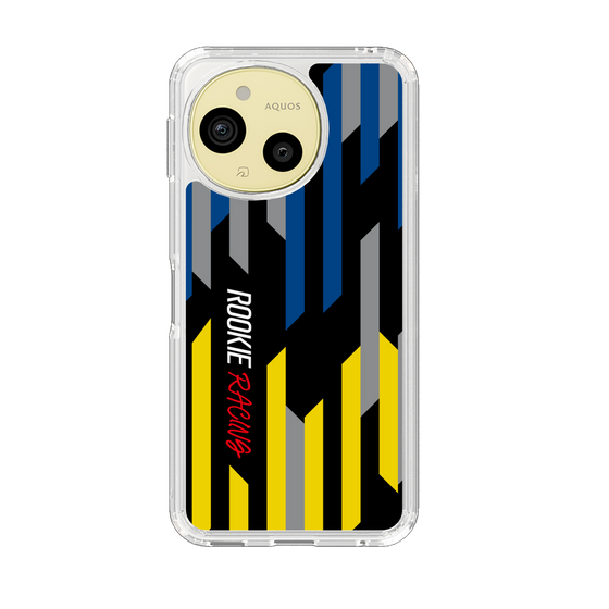 スリムプロテクションケース［ ルーキーレーシング - ジオメトリック - ブラック ］