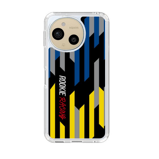 スリムプロテクションケース［ ルーキーレーシング - ジオメトリック - ブラック ］