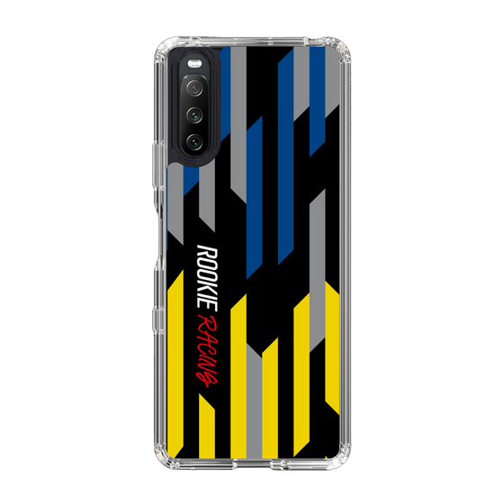 スリムプロテクションケース［ ルーキーレーシング - ジオメトリック - ブラック ］