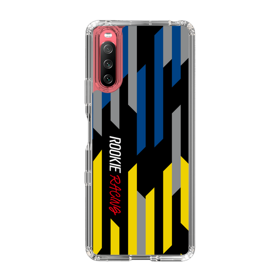 スリムプロテクションケース［ ルーキーレーシング - ジオメトリック - ブラック ］