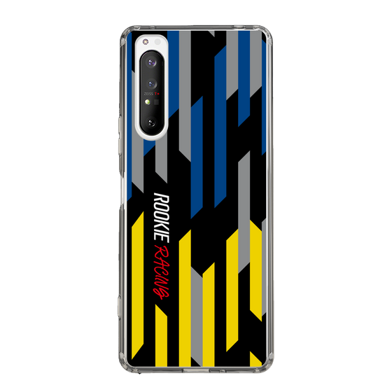 スリムプロテクションケース［ ルーキーレーシング - ジオメトリック - ブラック ］