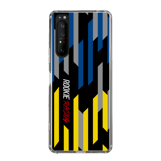 スリムプロテクションケース［ ルーキーレーシング - ジオメトリック - ブラック ］