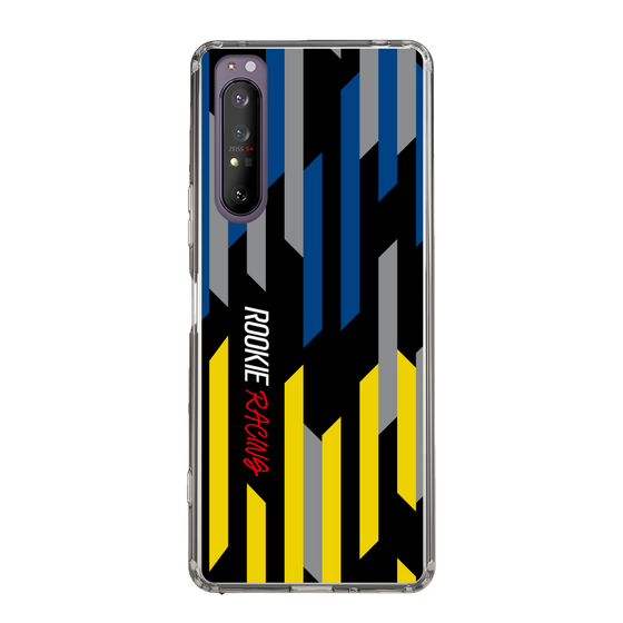 スリムプロテクションケース［ ルーキーレーシング - ジオメトリック - ブラック ］