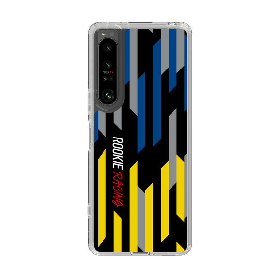 スリムプロテクションケース［ ルーキーレーシング - ジオメトリック - ブラック ］